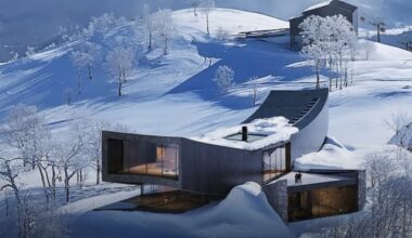 Refúgio no topo de montanha japonesa é avaliado em R$ 42 milhões | Casa Vogue Estate