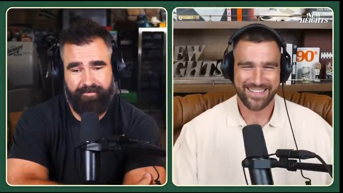 Travis Kelce reage à música "Wood", em que Taylor Swift canta sobre parte íntima dele