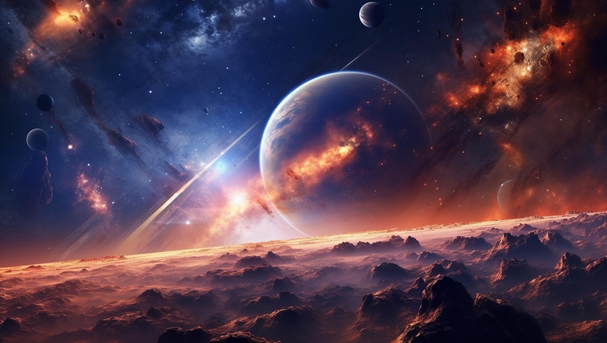 espaço planeta
