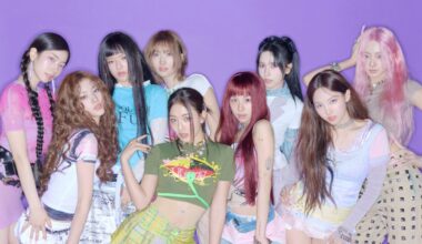 TWICE em concept photo para 'THIS IS FOR'