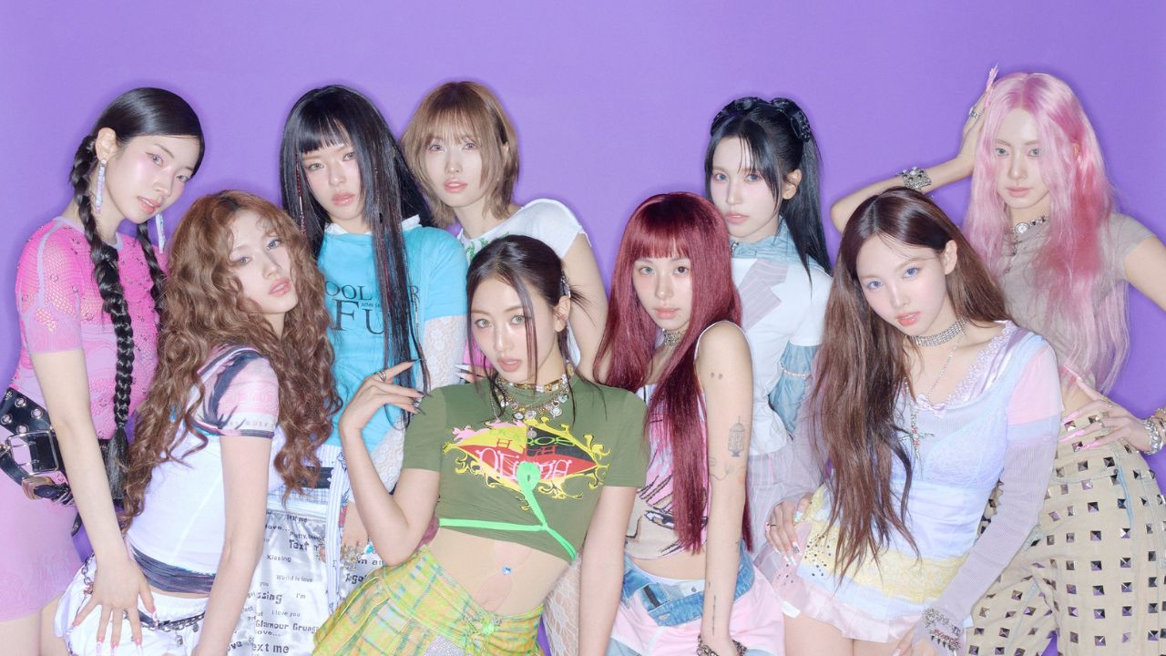 TWICE em concept photo para 'THIS IS FOR'