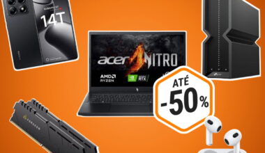 Última semana dos Dias Laranja com descontos até 50% na PcComponentes!