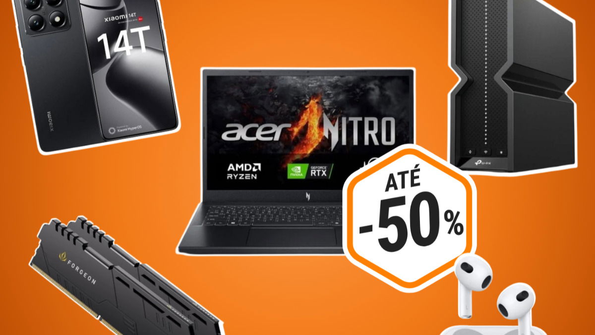 Última semana dos Dias Laranja com descontos até 50% na PcComponentes!