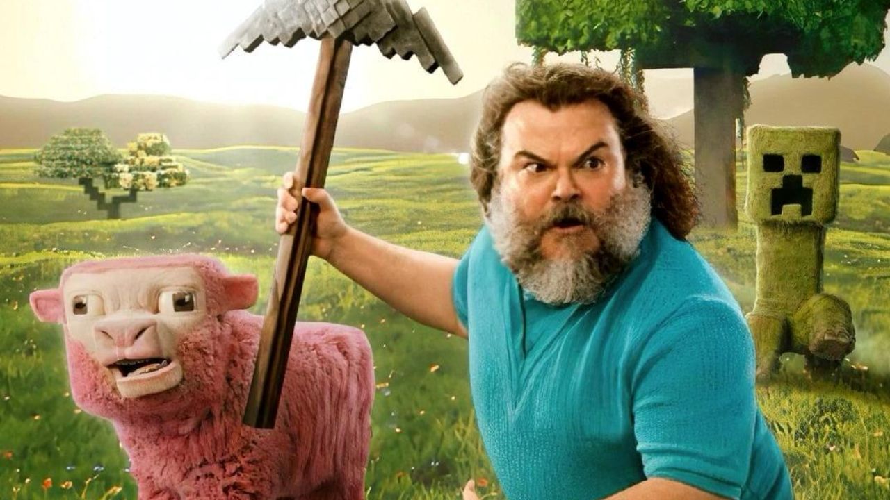 Pôster de 'Um Filme Minecraft'