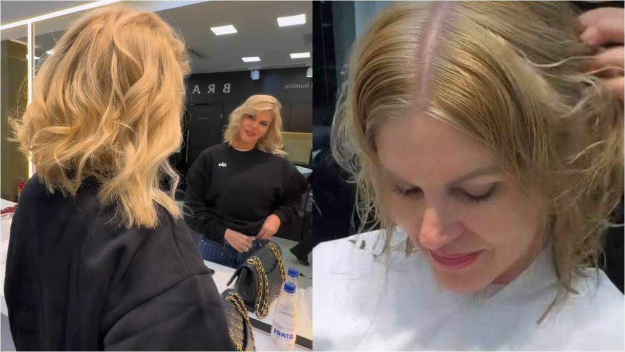 Val Marchiori desabafa sobre início da quimioterapia: "É difícil"