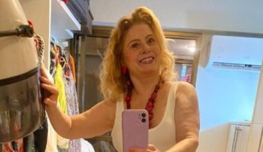 Vera Fischer posa de maiô e ganha elogios dos fãs
