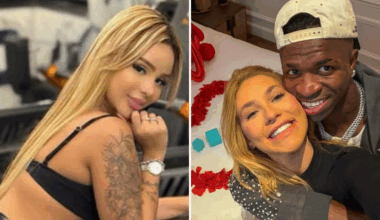 Influencer revela flerte de Vini Jr. dias antes de assumir Virgínia