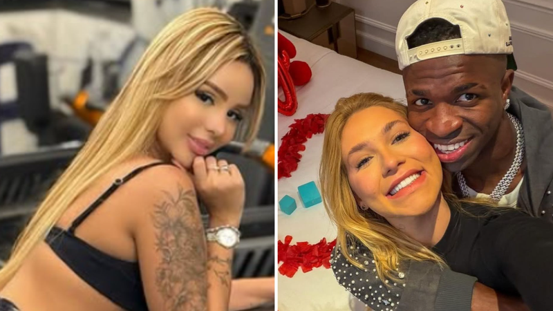Influencer revela flerte de Vini Jr. dias antes de assumir Virgínia