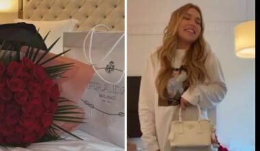 Virginia ganha flores e bolsa de R$ 25 mil após briga com Vini Jr.: 'Eu amei'