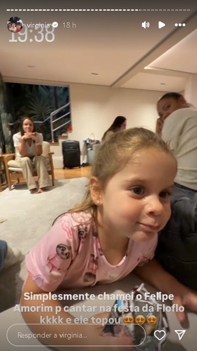 Stories de Virginia – Foto: Reprodução/Instagram @virginia