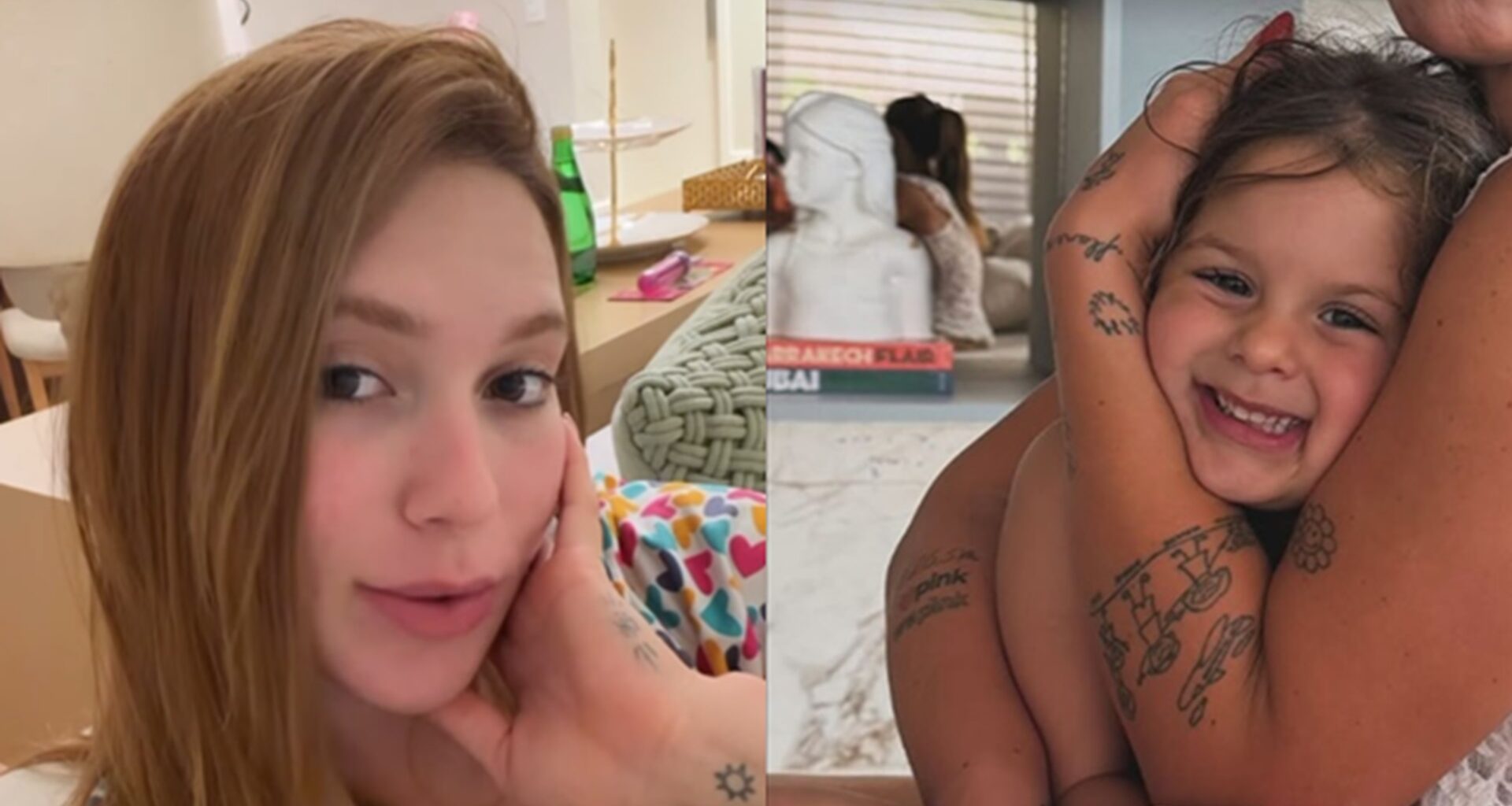 Virginia e Maria Flor - Foto: Reprodução/Instagram @virginia