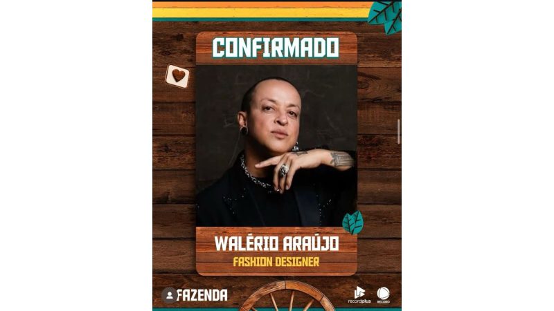 Walerio Araujo. - Reprodução/RECORD