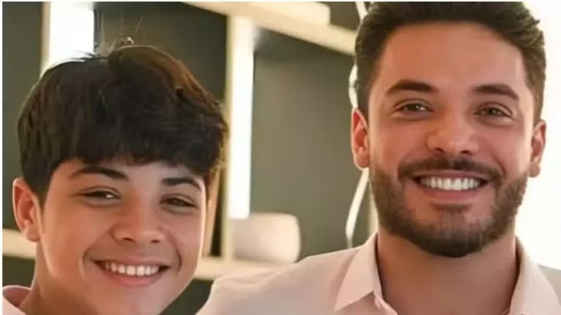 Filho de Mileide Mihaile e Wesley Safadão reaparece após cirurgia na cabeça; veja