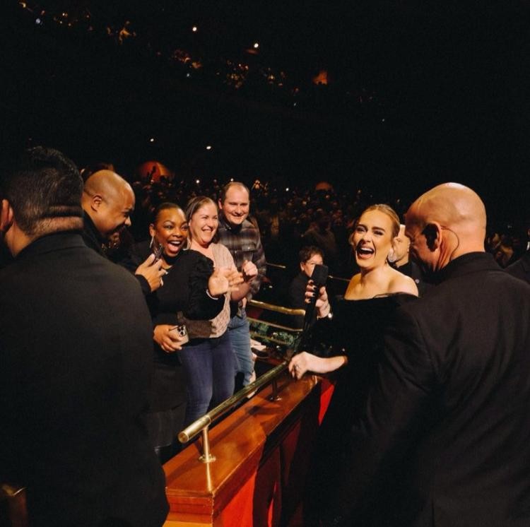 'Weekends with Adele', em Las Vegas — Foto: Reprodução
