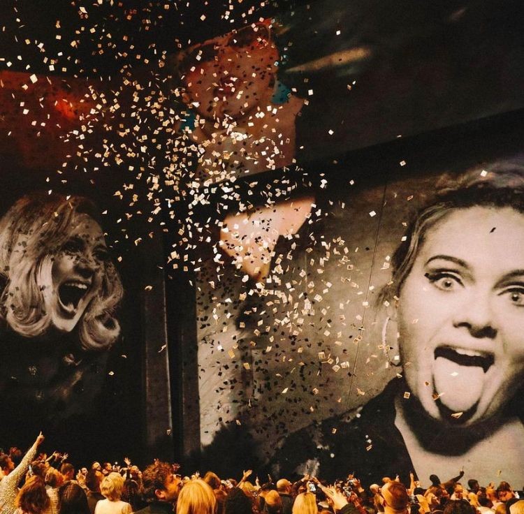 'Weekends with Adele', em Las Vegas — Foto: Reprodução