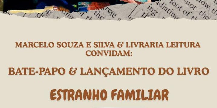 Padre Marcelo Silva convida para lançamento do livro "Estranho Familiar"