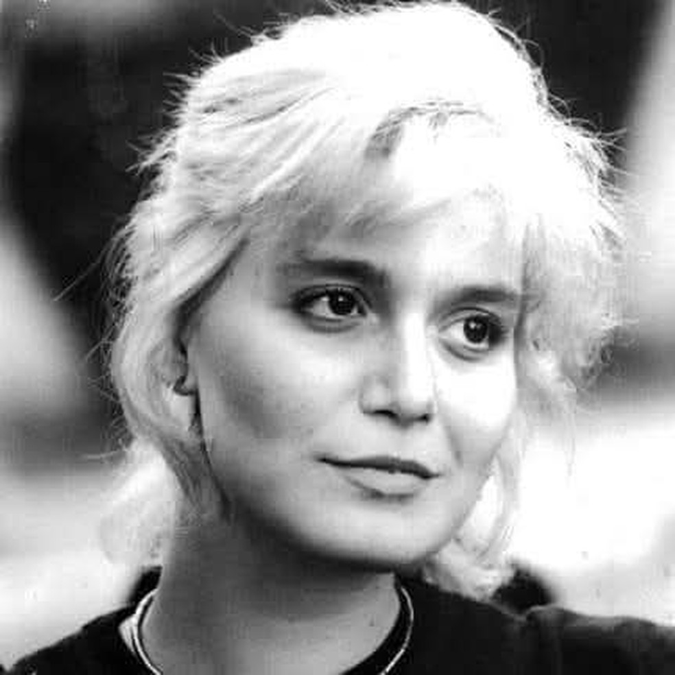 Ao fim da novela,  em outubro de 1994, Chris voltou a ser loura — Foto: Arquivo pessoal