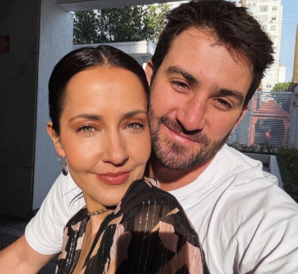 Maytê Piragibe e o namorado, Leonardo Balthazar — Foto: Reprodução/Instagram