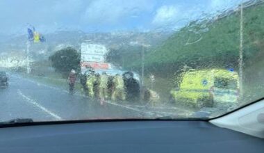 Despiste na Via Rápida em Santa Cruz (com vídeo)