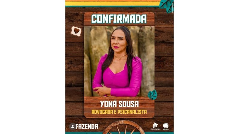 Yona Sousa. - Reprodução/RECORD