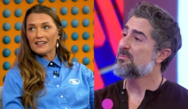 Marcos Mion fica chocado com fala de Ana Thaís no Caldeirão