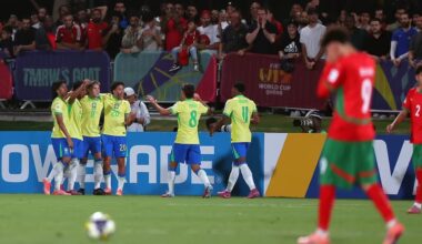 Brasil vence Marrocos e encontra Portugal nas 'meias'
