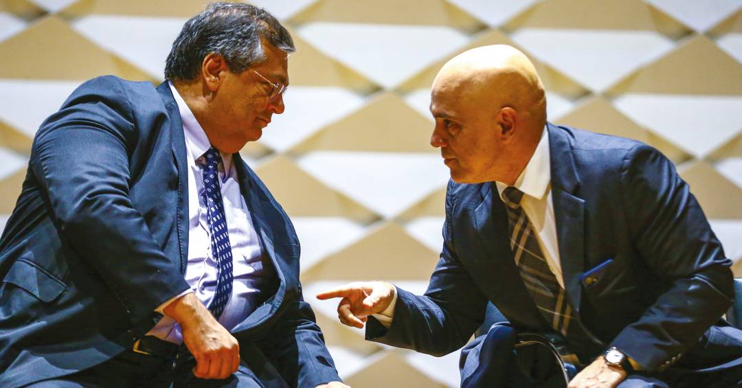 A avaliação de Moraes e Dino sobre a ‘alucinação’ de Bolsonaro