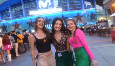 a festa dos fãs de Katy Perry em Madrid