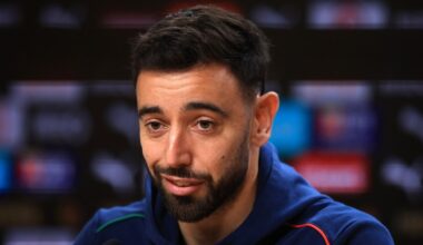 Bruno Fernandes pede mais velocidade diante da Arménia