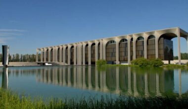 Palácio modernista criado por Niemeyer na Itália é revitalizado