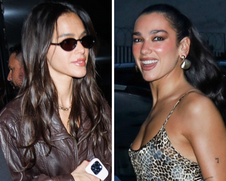 Bruna Marquezine e Dua Lipa Bruna Marquezine e Dua Lipa