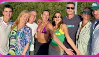 Luciano Huck e Angélica recebem Dua Lipa e família em mansão: 'Enorme prazer' - Gshow