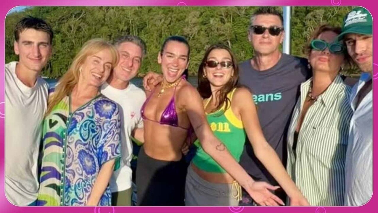 Luciano Huck e Angélica recebem Dua Lipa e família em mansão: 'Enorme prazer' - Gshow