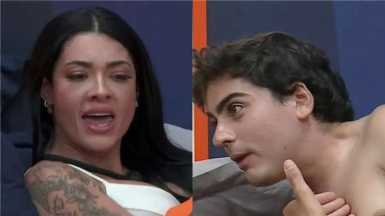 Rayane desafia Dudu a ir para a Roça Rayane desafia Dudu a ir para a Roça