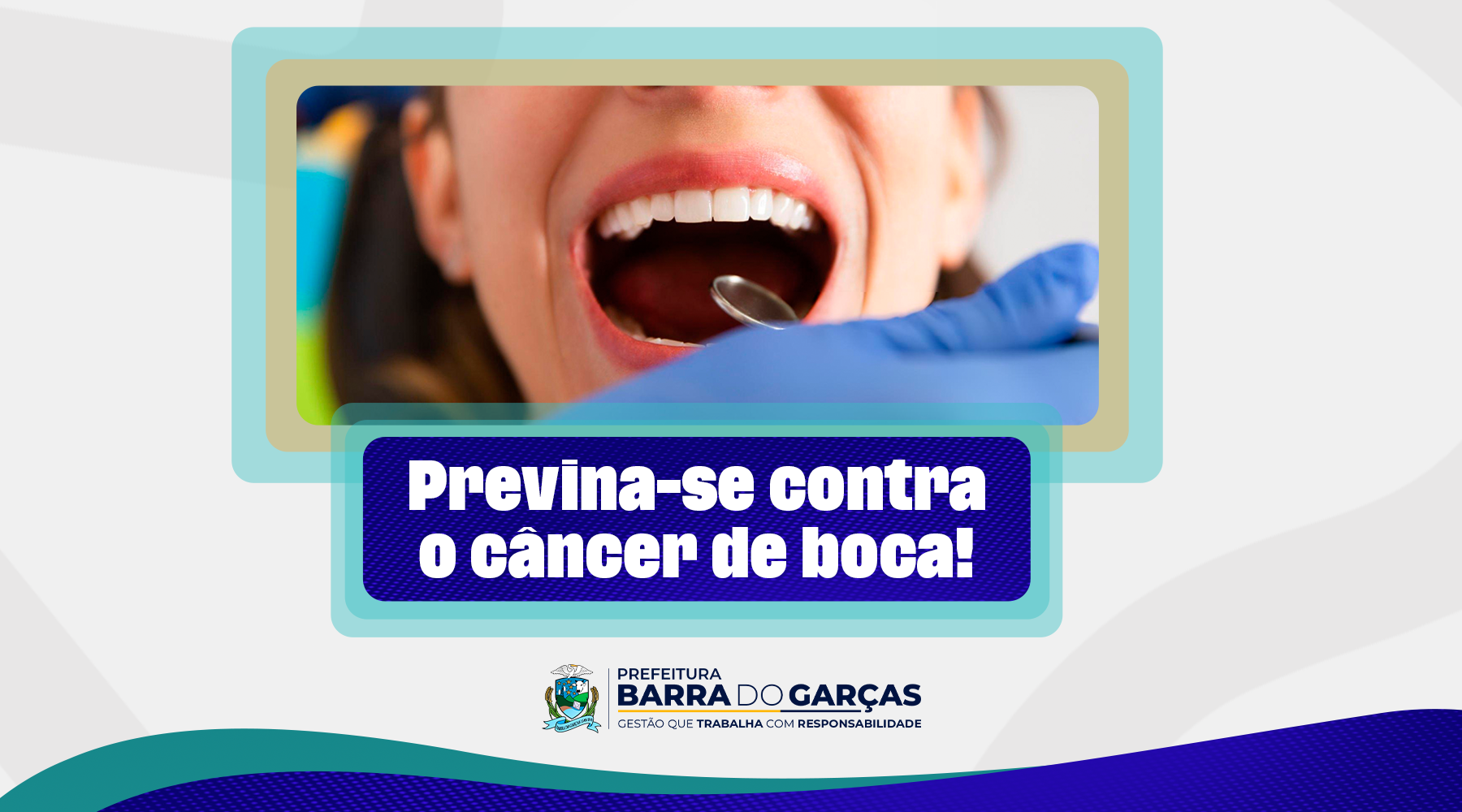 Prefeitura realiza atendimento de prevenção a câncer bucal na feira desta sexta (7), em Barra do Garças