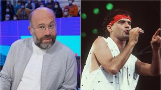 Otavio Muller é primo de segundo grau de Cazuza. O ator foi casado com Preta Gil, com quem tem um filho, Francisco. Depois, ele se casou com Adriana Junqueira, mãe de Rômulo Arantes Neto. Os dois são pais de duas adolescentes — Foto: Divulgação/Globo