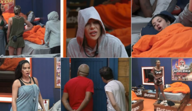 Pós-festa caótico de A Fazenda tem cabo de guerra com edredom, gritaria entre rivais e ofensas – Record