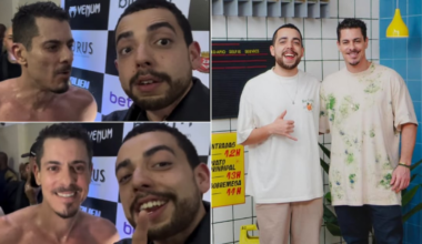 A Fazenda no ringue! Campeão Sacha Bali desafia Lucas Selfie para luta de boxe – Record