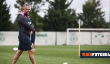 Sporting: Fresneda é baixa no treino de preparação à Juventus
