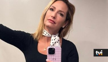 Fernanda Serrano impõe-se a seguidora e reage contra críticas ao filho - Novelas