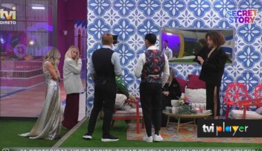 As imagens da gala que ninguém viu! Dylan combina nomeações para prejudicar Fábio e Liliana