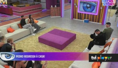 Pedro é salvo, mas no regresso à casa só um concorrente se levanta para o receber