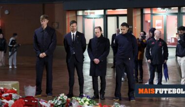 VÍDEO: Real Madrid presta homenagem a Diogo Jota