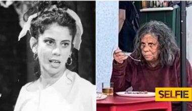 Atriz de sucesso nos anos 80, Maria Gladys encontrada a viver na rua