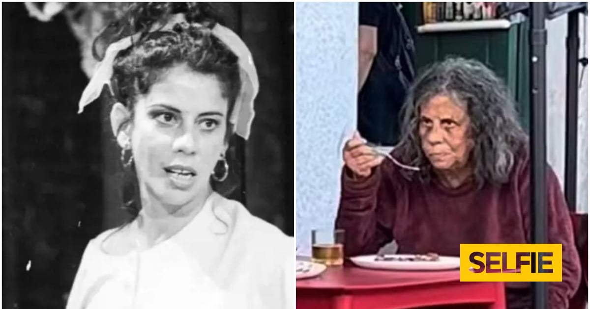 Atriz de sucesso nos anos 80, Maria Gladys encontrada a viver na rua