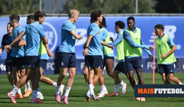 FC Porto prepara visita a Utrecht com duas baixas e dois «reforços»