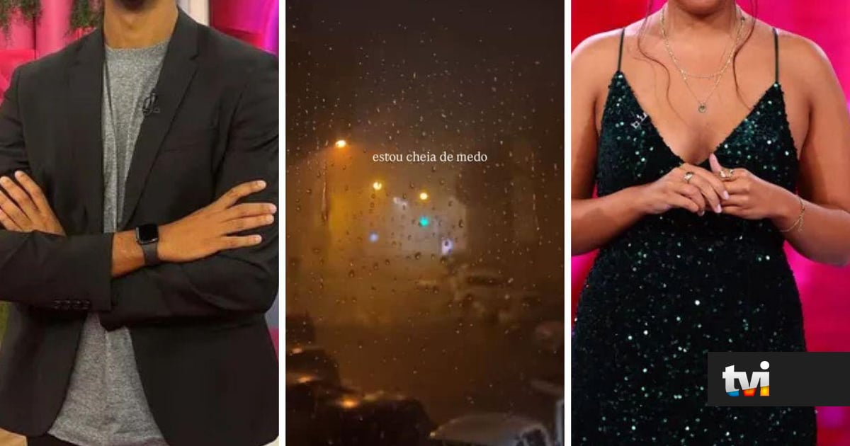 Trovoada, chuva e medo: ex-concorrentes mostram imagens assustadoras da tempestade - Secret Story