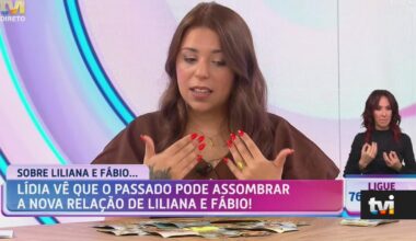 Lídia lê as cartas para a relação de Liliana e Fábio. E faz uma previsão polémica - TVI