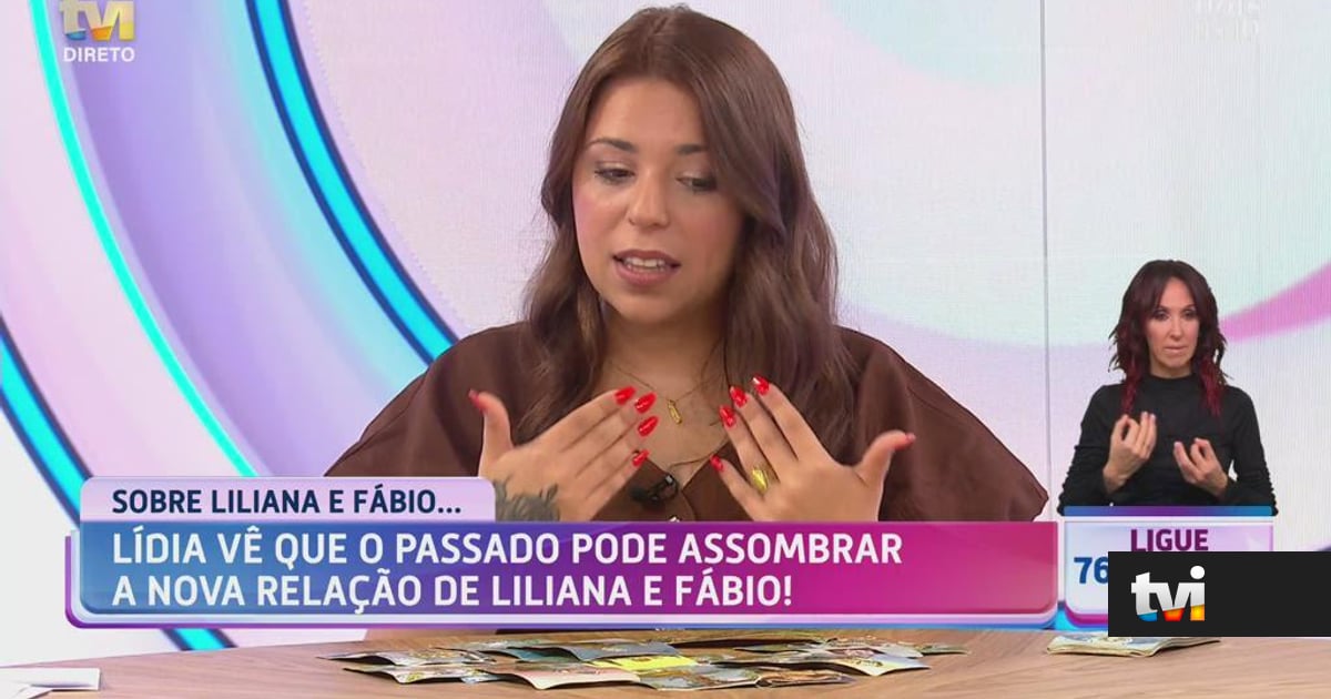 Lídia lê as cartas para a relação de Liliana e Fábio. E faz uma previsão polémica - TVI