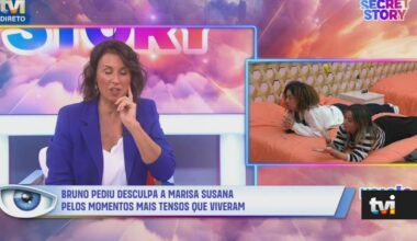 Revelação bombástica! Marisa Susana pediu à Voz para dormir com Bruno - Secret Story